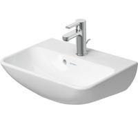 Duravit ME by Starck Lave-mains, sans trou de coulée, trop-plein, avec table à trous, 450 mm, 0719450010, 0719450010, Colorazione: Bianco