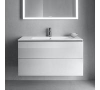 Duravit ME by Starck mobile con lavabo integrato, 2 scomparti estraibili, 23361000001+LC624202222, ME by Starck; L-Cube [Mobili da Bagno > Mobili con Lavabo Integrato]