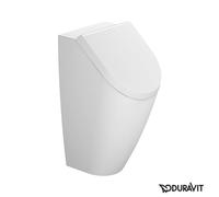 Duravit ME by Starck - Urinale con predisposizione per coperchio, ingresso posteriore, Rimless, con WonderGliss, bianco 28123000001