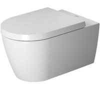 WC suspendu Duravit ME by Starck, lavable, Durafix inclus, 4,5 L, 370 x 570 mm, 2528092000, 2528092000, Colorazione: Colore interno bianco, colore esterno bianco, con HygieneGlaze