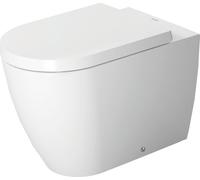 Duravit ME by Starck WC sur pied, back to wall, chasse d'eau basse, fixation incluse, 370x600mm, 2169092000, 2169092000, Colorazione: Colore interno bianco, colore esterno bianco, con HygieneGlaze