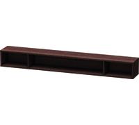 Duravit Meuble à étagères L-Cube, largeur 1000mm, profondeur 140mm, horizontal, 3 étagères, LC120105353, LC120105353, Colorazione: Castagno scuro arredamento scuro