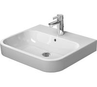 Duravit Meuble lavabo Happy D.2 poli Happy D.2 60cm avec trop-plein, avec table de robinetterie, 1 trou de robinet, 2318600027, 2318600027, Colorazione: Bianco