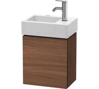 Duravit Meuble sous-lavabo L-Cube 36,4 x 24,1 cm, 1 porte, pour Vero Air 072438, LC6293L7979, LC6293L7979, Colorazione: Decorazione naturale in noce