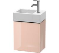 Duravit Meuble sous-lavabo L-Cube 36,4 x 24,1 cm, 1 porte, pour Vero Air 072438, LC6293R1010, LC6293R1010, Colorazione: Albicocca Perla lacca lucida all'albicocca