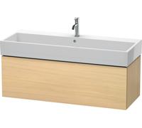 Duravit Meuble sous-lavabo L-Cube Duravit, suspendu, 1 tiroir, 118,4 x 45,9 cm, pour Vero Air 235012, LC617907171, LC617907171, Colorazione: Rovere mediterraneo impiallacciato in vero legno