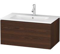 Duravit Meuble sous-lavabo L-Cube pour montage mural, largeur 820mm, profondeur 481mm, 1 tiroir, convient "Me by Starck" Article 233683, LC614106969, LC614106969, Colorazione: Noce spazzolato Impialla