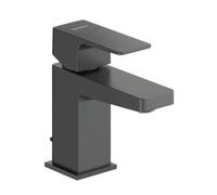 Duravit MH1010001046 Manhattan - Rubinetto per lavabo, colore: Nero opaco