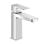 Miscelatore monocomando per lavabo Duravit Manhattan, M MinusFlow, sporgenza 129 mm, con scarico a scomparsa, MH1022001