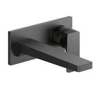 Miscelatore monocomando per lavabo Duravit Manhattan, da incasso, sporgenza 189 mm, senza scarico, MH1070004, Colorazione: Nero opaco