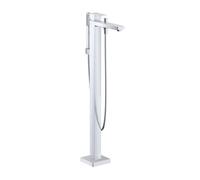 Duravit Manhattan miscelatore monocomando per vasca da bagno a pavimento, sporgenza 232 mm, consumo 2, MH5250000, Colorazione: Cromo lucido