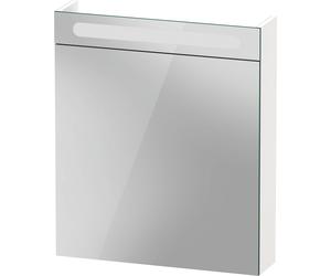 Duravit No.1 armoire de toilette, charnières à droite, avec éclairage LED, 600x148x700mm, alimentation secteur, N17920R00000000, N17920R00000000