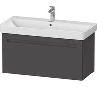 Duravit No.1 bâti-support pour lavabo suspendu, 1 tiroir, 940x426x478mm, N14290049490000, N14290049490000, Colorazione: Grafite opaco Decor