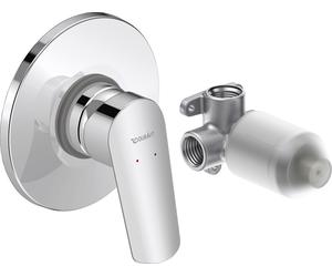 Duravit No.1 Mitigeur de douche, encastré, avec corps dencastrement, rond, 1 consommateur, N14210007010, N14210007010