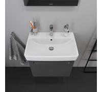Duravit No.1 mobile con lavabo integrato, 1 scomparto estraibile, 2375650000+N14382049490000, No.1 [Mobili da Bagno > Mobili con Lavabo Integrato]