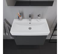 Duravit No.1 mobile con lavabo integrato, 1 scomparto estraibile, 23758000002+N14383049490000, No.1 [Mobili da Bagno > Mobili con Lavabo Integrato]