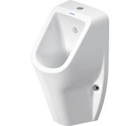 Duravit No.1 urinoir, rimless, arrivée en haut, incl. buse de rinçage, 305x290mm, blanc, 2818302000, 2818302000, Colorazione: Bianco con HygieneGlaze