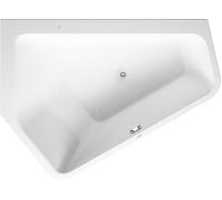 Duravit Paiova 5 Bain à remous, à encastrer, angle à gauche, double dos inclinés à gauche, bâti-support, vidage et trop-plein, Air-System, 1770x1300mm, 760390000AS0000, 760390000AS0000