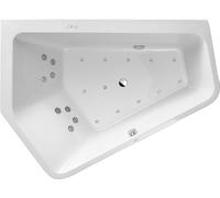 Vasca Idromassaggio Angolare Duravit Paiova a sinistra 1900x1400mm 760392000CP1000
