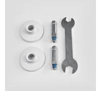 Duravit perno da avvitare per cerniera sedile WC, 41000814, Universal bianco [WC > Ricambi WC]