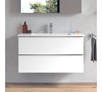 Duravit Plinero mobile con lavabo ME by Starck, 2 scomparti estraibili, 233610AA00+PL8207018180000, Plinero; ME by Starck [Mobili da Bagno > Mobili con Lavabo Integrato]