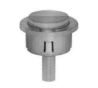 Duravit pulsante per risciacquo a 2 quantità, 0074617000, Universal acciaio inox spazzolato [WC > Accessori WC]