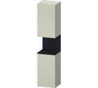 Duravit Qatego Armoire haute, porte à gauche, 400x360x1760mm, niche graphite supermatt, QA1346L80830000, QA1346L80830000, Colorazione: supermatt grigio