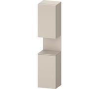Duravit Qatego Armoire haute, porte à gauche, 400x360x1760mm, niche taupe mat, QA1346L91830000, QA1346L91830000, Colorazione: supermatt grigio