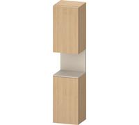 Duravit Qatego Armoire haute, porte à gauche, 400x360x1760mm, niche Taupe Supermatt, QA1346L83300000, QA1346L83300000, Colorazione: Rovere Natura