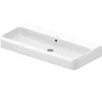 Duravit Qatego lavabo, 1000x470mm, avec trop-plein, partie inférieure vitrée, 2382102060, 2382102060, Colorazione: senza foro per rubinetto, con HygieneGlaze