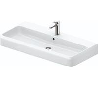 Duravit Qatego lavabo 100x47 cm rettangolare da mobile bianco lucida 2382100000