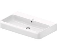 Duravit Qatego lavabo, 800x470mm, avec trop-plein, partie inférieure vitrée, 2382802060, 2382802060, Colorazione: senza foro per rubinetto, con HygieneGlaze