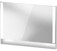 Specchio Bagno Led Duravit Qatego 1000x750mm Bianco Opaco QA7083018180000