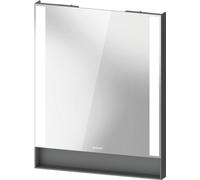 Specchio Bagno Led Duravit Qatego 600x750mm Grigio grafite opaco QA7081049490000