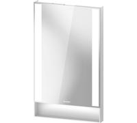 Duravit Qatego specchio 45x75 cm rettangolare con illuminazione bianco QA7080018180000