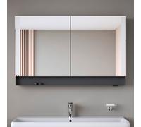 Duravit Qatego Studio F.A. Porsche Collection armadietto a specchio, 2 ante, QA7153049492010, Qatego Studio F.A. Porsche Collection [Armadietti a Specchio > Armadietti a Specchio]
