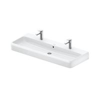 Duravit Qatego Studio F.A. Porsche Collection lavabo doppio, 2382120026, Qatego Studio F.A. Porsche Collection bianco [Lavabi > Lavabi Doppi]