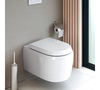 Duravit Qatego vaso wc sospeso senza brida bianco lucida 2583090000