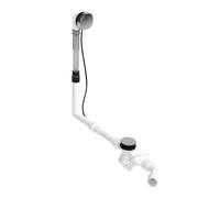 Duravit Quadroval set scarico e troppopieno set completo, 792206000001000, Quadroval cromo [Rubinetteria Bagno > Sistemi di Scarico]