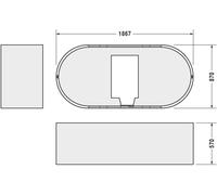 Duravit rivestimento per vasca da bagno 790415000000000