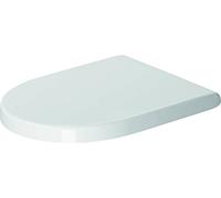 Siège de WC Duravit DuraStyle, charnières en acier inoxydable, avec dispositif d'abaissement automatique, amovible, 0020790000, 0020790000