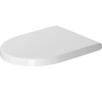 Duravit Sedile WC Starck 3 con SoftClose cerniere acciaio inox, bianco, 00638900