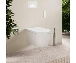 Duravit SensoWash® Starck f Pro Compact sistema smart WC completo per installazione a parete, con sedile WC, 650002012004300, Compact SensoWash; SensoWash Starck f bianco [WC > Smart WC]