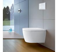 Duravit SensoWash Starck f smart WC a parete Lite Compact con sedile WC, 650001012004310, Lite Compact SensoWash Starck f; SensoWash bianco [WC > Smart WC]