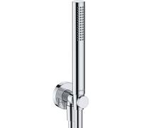 Duravit Universal set doccia, 1 tipo di getto, UV0762002010, Universal cromo/bianco [Rubinetteria Bagno > Set Doccia]