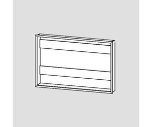 Duravit set di installazione per armadi a specchio da incasso versione Good e Better, LM987800000, Universal [Armadietti a Specchio > Accessori per Armadietti a Specchio]