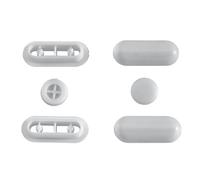 Duravit set tampone per sedile WC con/senza soft-close, 1004210000, D-Neo; No.1 [WC > Ricambi WC]