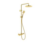 Duravit Shower Systems colonna doccia con termostatico, TH4282008034, Shower Systems oro [Rubinetteria Bagno > Colonne Doccia]