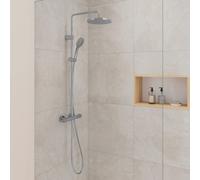 Duravit Shower Systems sistema doccia, termostatico, TH4280008010, Shower Systems cromo [Rubinetteria Bagno > Colonne Doccia]