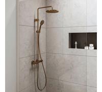 Sistemi doccia Duravit 1000, MinusFlow, consumatore 2, TH42820080, Colorazione: bronzo spazzolato - TH4282008004